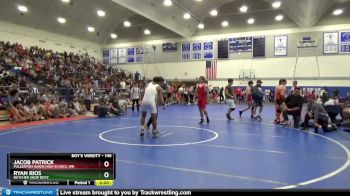 145 lbs Champ. Round 1 - Ryan Rios, Butcher Shop Boyz vs Jacob Patrick, Fullerton Union High School Wr