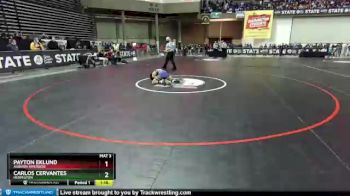 3 lbs Champ. Round 2 - Payton Eklund, Auburn Riverside vs Carlos Cervantes, Hermiston