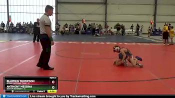 56 lbs Round 2 - Anthony Messina, Buxton Intensity vs Blayden Thompson, NCWAY National Team