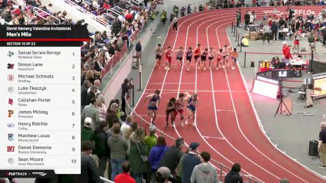 Men's Mile, Finals 15