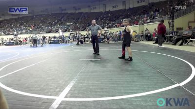 110 lbs Round Of 32 - Cooper Couch, Grove Takedown Club vs Caden Russell, Team Tulsa Wrestling Club