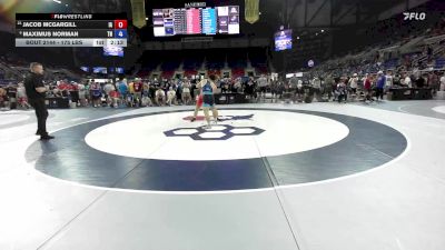 175 lbs Cons. Sub-rd Of 16 - Jacob McGargill, IA vs Maximus Norman, TN