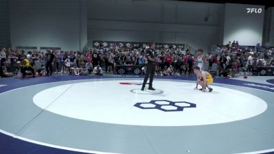61 kg Champ. Rd Of 32 - Austin DeSanto, Hawkeye WC/ Titan Mercury Wrestling Club vs Jackie Meador, Big Piney Pinners Wrestling Club