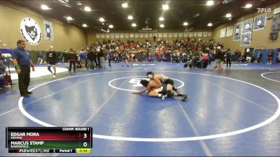 138 lbs Cons. Round 8 - Marcus Stamp, Bakersfield vs Edgar Mora, Mayfair