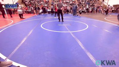 61 lbs Quarterfinal - River Raasch, Black Fox Wrestling Club vs Phoenix Wright, Caney Valley Wrestling