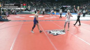 Champ. Round 1 - Corbin Hoefer, Neligh-Oakdale vs Ryder Anderson-Ray, Guardian Angels Central Catholic