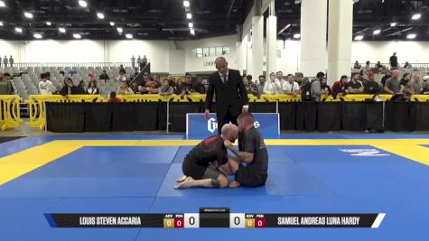 Samuel Andreas Luna Hardy vs Louis Steven Accaria 2025 World IBJJF Jiu-Jitsu No-Gi Championship