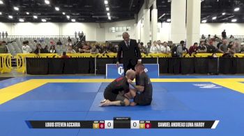 Samuel Andreas Luna Hardy vs Louis Steven Accaria 2025 World IBJJF Jiu-Jitsu No-Gi Championship