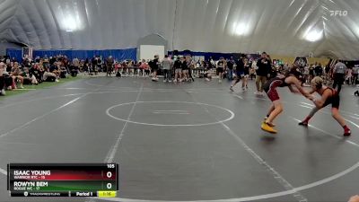 105 lbs Round 2 (8 Team) - Rowyn Bem, Rogue WC vs Isaac Young, Warrior RTC