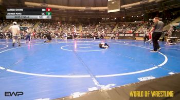 58 lbs Semifinal - James Evans, Bartlesville Wrestling Club vs Asher King, Sebolt Wrestling Academy