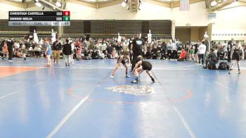 77 lbs Rr Rnd 5 - Christian Cartella, All I See Is Gold Academy Stripes - ESC vs Dennis Melia, Cunliffes Corner Tan - ESC