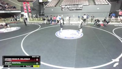 144 lbs Cons. Round 4 - Wyatt Montoya, California vs Jaysen Noah R. Velazquez, California