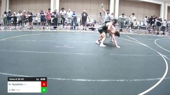 144 lbs Consi Of 32 #2 - Nico Yazzolino, All-Phase WC vs Jayden Ho, Team VTLTY