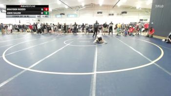 65 lbs Consi Of 16 #2 - Brayden Rozzo, PA vs Amin Salem, OH