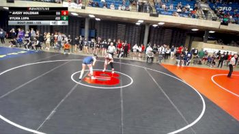 155 lbs Cons. Round 2 - Avery Holeman, Unattached vs Sylvia Lupa, Addison (A. Trail)