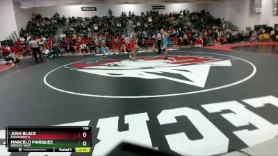 150 lbs Champ. Round 1 - Josh Black, Eaglecrest B vs Marcelo Marquez, Greeley West