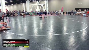 157 lbs Round 2 (10 Team) - Kenn Alvarado, Eagle Empire Purple vs Lincoln Cooper, Fight Barn WC