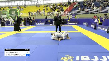 BRUNO CÉSAR DIAS vs DOUGLAS RODRIGO MOREIRA DE OLIVE 2024 Brasileiro Jiu-Jitsu IBJJF