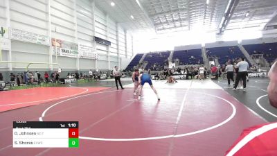 150 lbs Final - Orion Johnsen, No Team vs Stryker Shores, Evwc