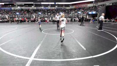 75 lbs Consi Of 4 - Chase Stroot, Team Mascoutah vs Snyder Kurtz, Slyfox Wrestling Academy