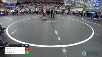 58 lbs Quarterfinal - Canaan Smith, Red Ryder Wrestling Club vs Rose Reyna, Carl Albert