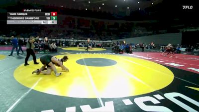 6A Boys 157 lbs Cons. Round 3 - Theodore Sandford, Tigard Boys vs Elio Parque, McDaniel Boys