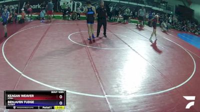 145 lbs Cons. Round 2 - Keagan Weaver, Utah vs Benjamin Fudge, Alaska