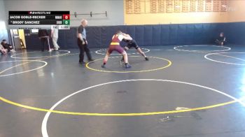 126 lbs Cons. Round 2 - Brody Sanchez, Sherwood vs Jacob Goble-Recker, Milwaukie / Milwaukie Acad. Of The Arts