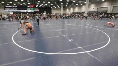 165 lbs 5th Place Match - Kaden Harder, GI Grapplers vs Ryland Moss, Reddot Wrestling Club