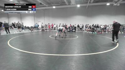 65 lbs Cons. Round 5 - Geoffrey Whelan, George Mason vs John Alden, Wyoming Wrestling Reg Training Ctr