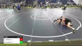 120 lbs Quarterfinal - Ethan Guillermo, Cvbjj vs Ryder Kinneman, Thorobred WC