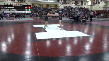 JV-9 lbs Round 1 - Joel Kramer, Solon vs Kaden Cantrell, Vinton-Shellsburg