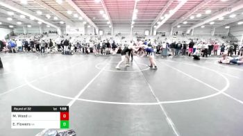170 lbs Round Of 32 - Micah Wood, GA vs Ethan Flowers, VA