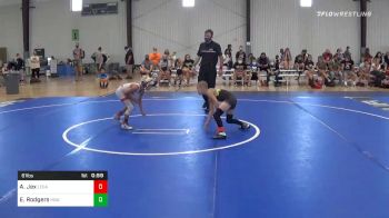 61 lbs Semifinal - Asher Jex, Legacy Elite vs Easton Rodgers, Raw