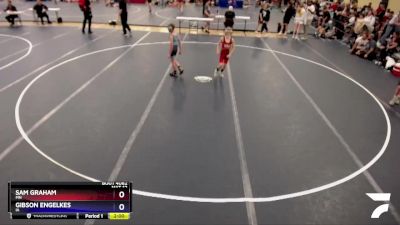 74 lbs Round 5 - Sam Graham, MN vs Gibson Engelkes, IA