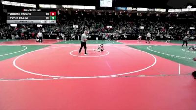 65 lbs Quarterfinal - Tytus Frahm, PROA vs Jordan Vaughn, ATW2