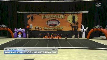 Boerne Athletics - Heartbreakerz [2025 L3 Youth - D2 Day 1] 2025 Cheer Power San Antonio Halloween Challenge
