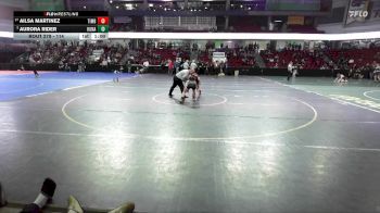 114 lbs Cons. Round 5 - Ailsa Martinez, Timberline vs Aurora Rider, Kuna