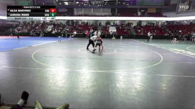 114 lbs Cons. Round 5 - Ailsa Martinez, Timberline vs Aurora Rider, Kuna