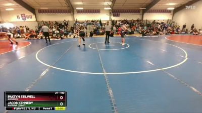 190 lbs Champ. Round 1 - Jacob Kennedy, Natrona County vs Paxtyn Stilwell, Glenrock