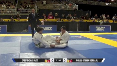 Richard Stephen Slomba Jr. vs Casey Thomas Pratt 2025 Pan Jiu Jitsu IBJJF Championship