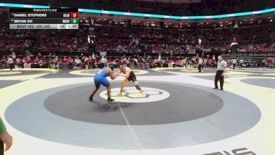 285 lbs Champ. Rd Of 16 - Daniel Stephens, Olentangy vs Bryan Oh, Mason