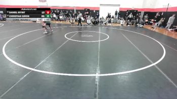 120 lbs Cons. Round 2 - Christian Giron, WHEELING vs Daniel Myint, Wilmette (LOYOLA)