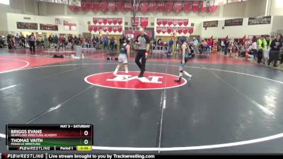 70 lbs Cons. Round 3 - Briggs Evans, Heartland Wrestling Academy vs Thomas Vaith, Pinnacle Wrestling