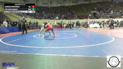 113 lbs Consi Of 32 #1 - Adrian Martinez, Del City JH vs Peyton Knight, Husky Wrestling Club