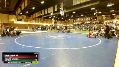 190 lbs Champ. Round 3 - David Rapp Jr, Central East vs Prince Norris, Adelanto