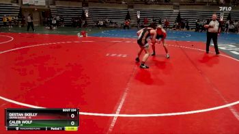 160 lbs Quarterfinal - Destan Skelly, Grand Rapids vs Caleb Wolf, Adrian