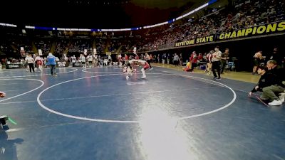 157 lbs Round Of 16 - Teag Sanderson, State College vs Donald Vogtsberger, Thomas Jefferson