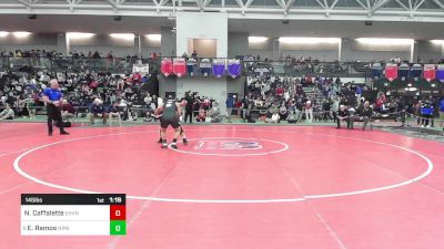 145 lbs Round Of 16 - Neveah Caffalette, East Haven vs Esmeralda Ramos, Norwalk