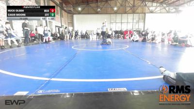 70 lbs Rr Rnd 3 - Huck Olsen, Mojo Mulisha 12u vs Caius Moore, Standfast